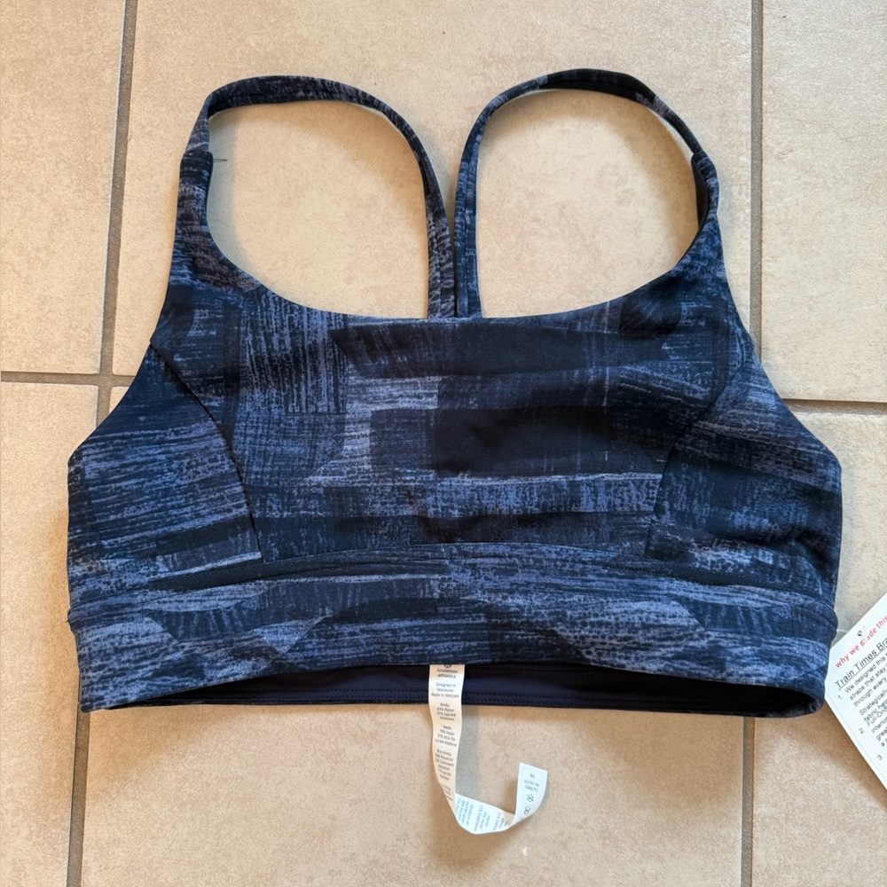 NWT Lululemon Train Times Bra